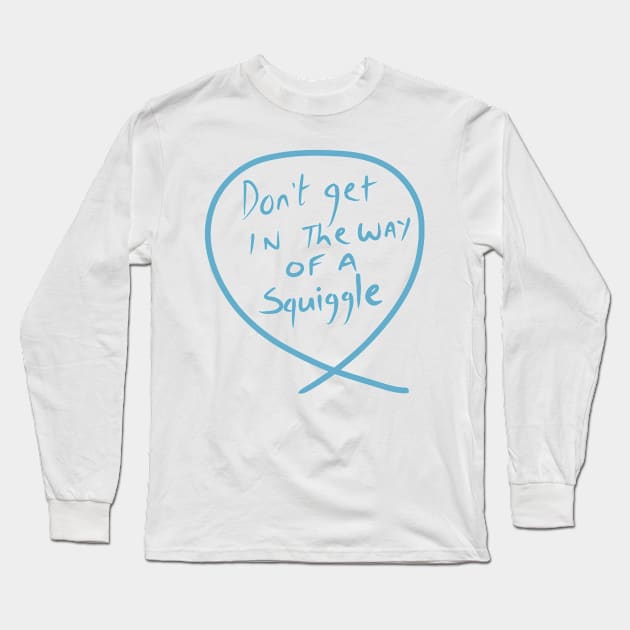 #10 The squiggle collection - It’s squiggle nonsense Long Sleeve T-Shirt by stephenignacio